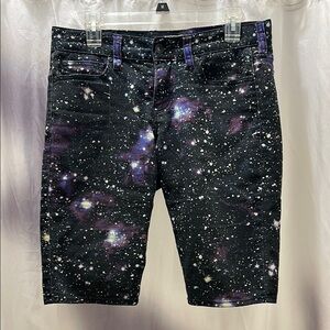 RUDE Galaxy Print Men's Shorts